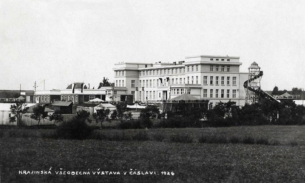 Budova školy v roce 1926 - SZeŠ a SOU Čáslav