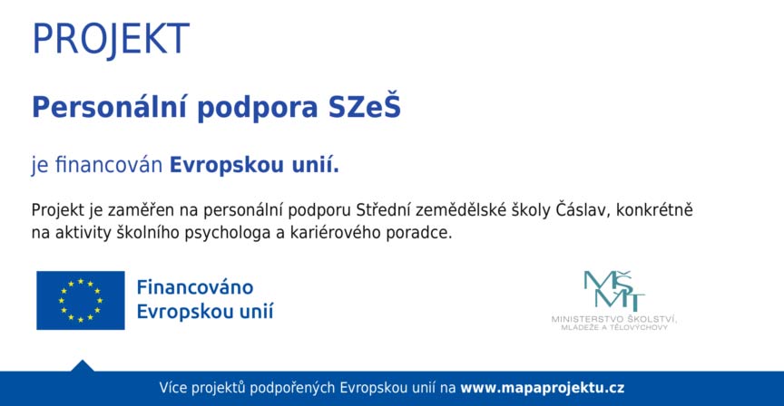 Personální podpora SZeŠ